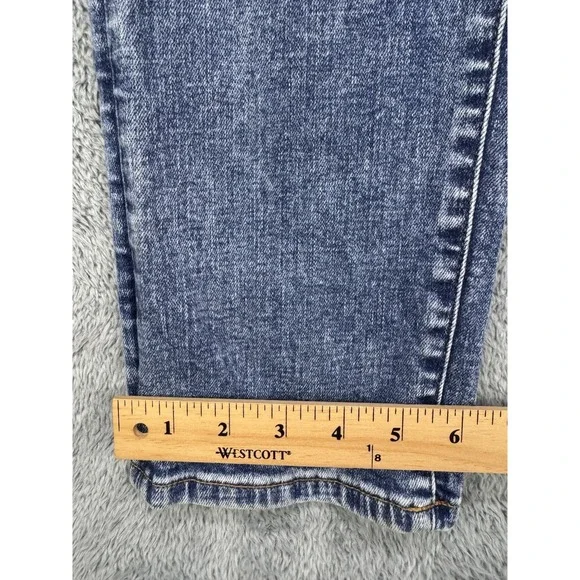 American Eagle Airflex+ Jeans Men 32x34 Blue Stone Wash Slim Whisker Denim - Picture 8 of 10